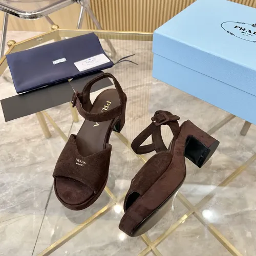 Replica Prada Sandal For Women #1453431 $100.00 USD for Wholesale