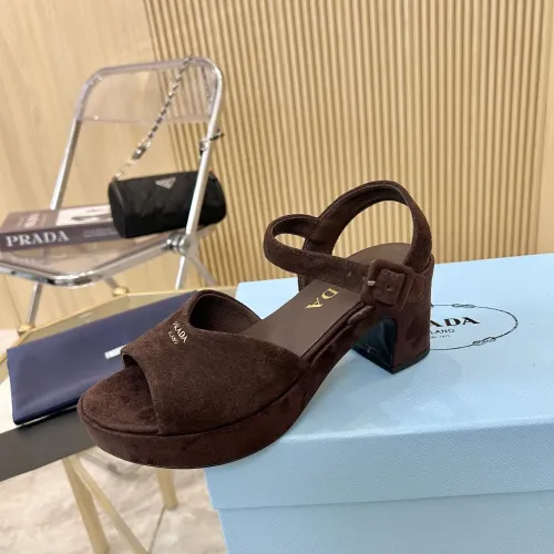 Replica Prada Sandal For Women #1453431 $100.00 USD for Wholesale