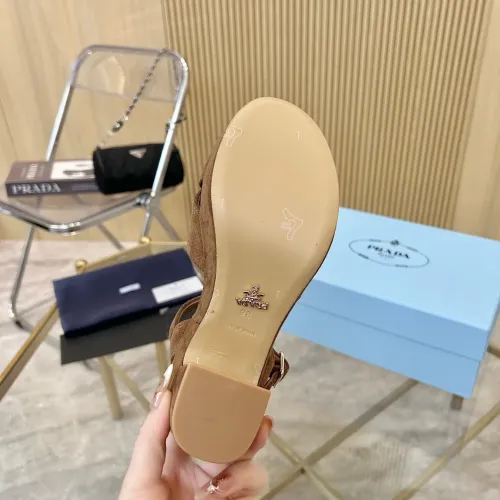 Replica Prada Sandal For Women #1453436 $100.00 USD for Wholesale