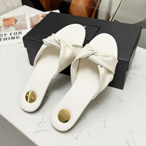 Replica Yves Saint Laurent YSL Slippers For Women #1453437 $88.00 USD for Wholesale