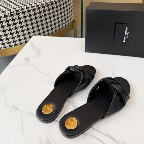 Replica Yves Saint Laurent YSL Slippers For Women #1453440 $88.00 USD for Wholesale