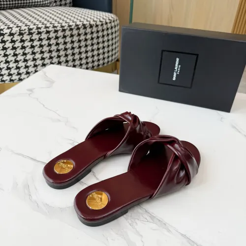 Replica Yves Saint Laurent YSL Slippers For Women #1453442 $88.00 USD for Wholesale