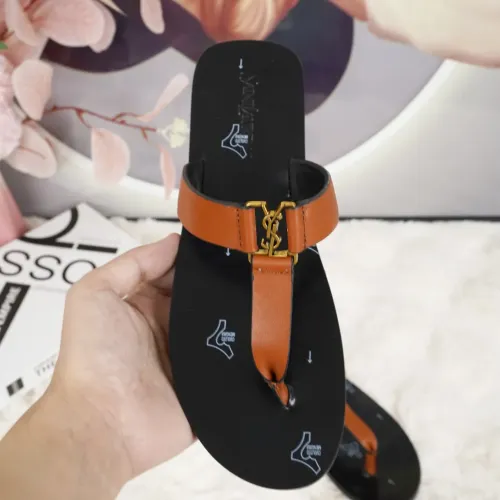 Replica Yves Saint Laurent YSL Slippers For Women #1453443 $96.00 USD for Wholesale