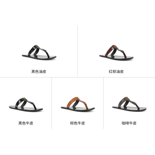 Replica Yves Saint Laurent YSL Slippers For Women #1453443 $96.00 USD for Wholesale