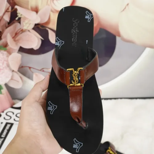 Replica Yves Saint Laurent YSL Slippers For Women #1453444 $96.00 USD for Wholesale