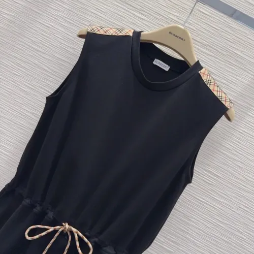 Replica Burberry Dresses Sleeveless For Women #1453461 $60.00 USD for Wholesale