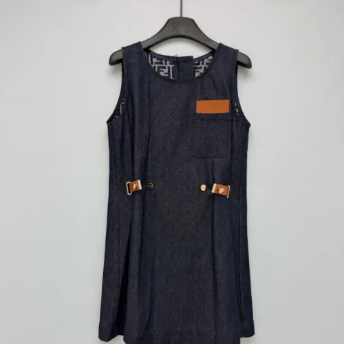 Cheap Fendi Dresses Sleeveless For Women #1453462, $$122.00 USD On Fendi Dresses