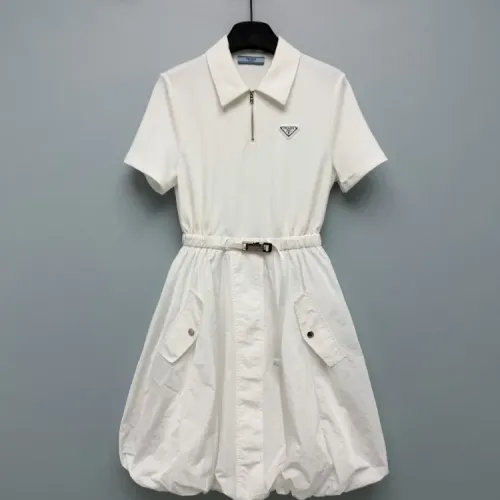 Cheap Prada Dresses Short Sleeved For Women #1453466, $$128.00 USD On Prada Dresses