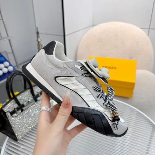 Replica Fendi Casual Shoes For Women #1453478 $115.00 USD for Wholesale