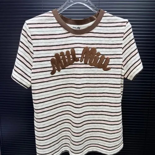 Cheap MIU MIU T-Shirts Short Sleeved For Women #1453487, $$56.00 USD On MIU MIU T-Shirts
