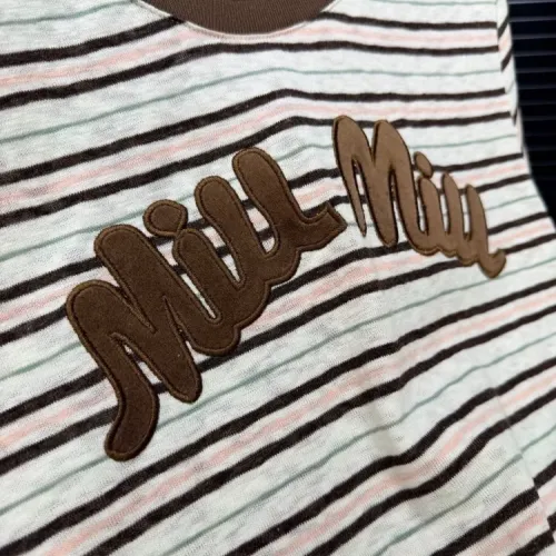 Replica MIU MIU T-Shirts Short Sleeved For Women #1453487 $56.00 USD for Wholesale