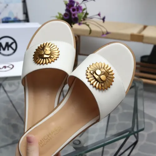 Replica Michael Kors Slippers For Women #1453519 $85.00 USD for Wholesale