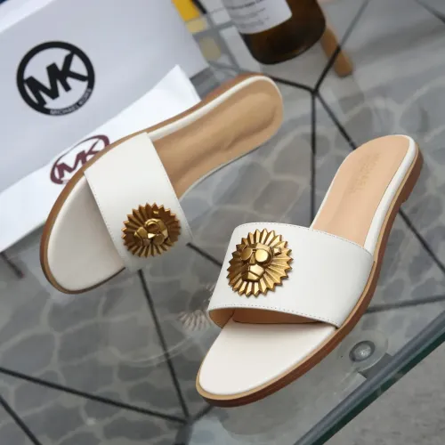 Replica Michael Kors Slippers For Women #1453519 $85.00 USD for Wholesale