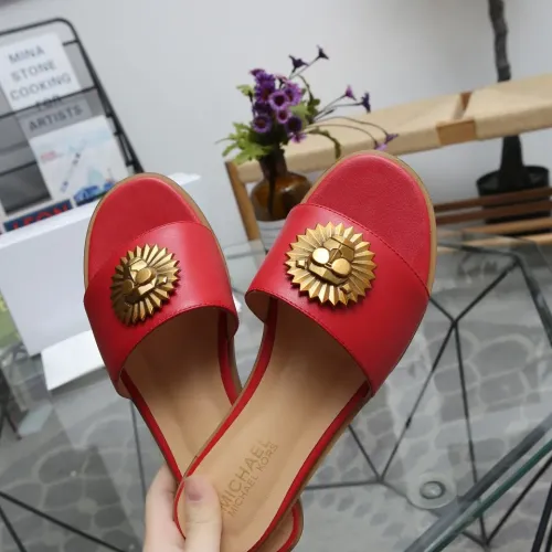 Replica Michael Kors Slippers For Women #1453520 $85.00 USD for Wholesale