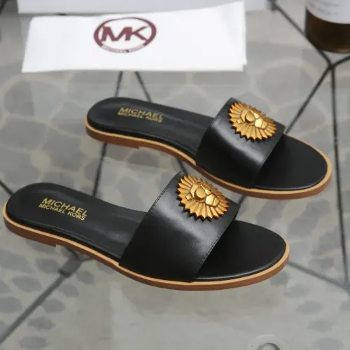 Replica Michael Kors Slippers For Women #1453522 $85.00 USD for Wholesale