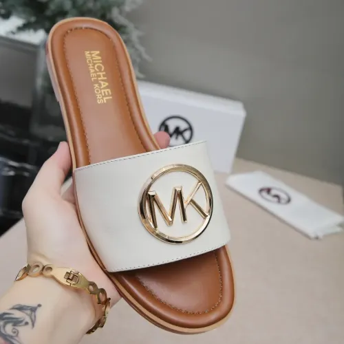 Replica Michael Kors Slippers For Women #1453524 $85.00 USD for Wholesale