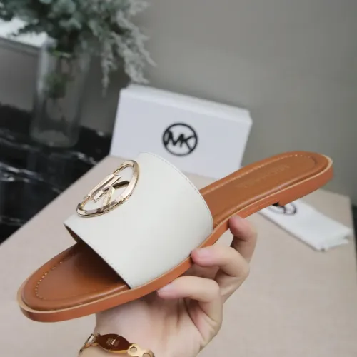 Replica Michael Kors Slippers For Women #1453524 $85.00 USD for Wholesale