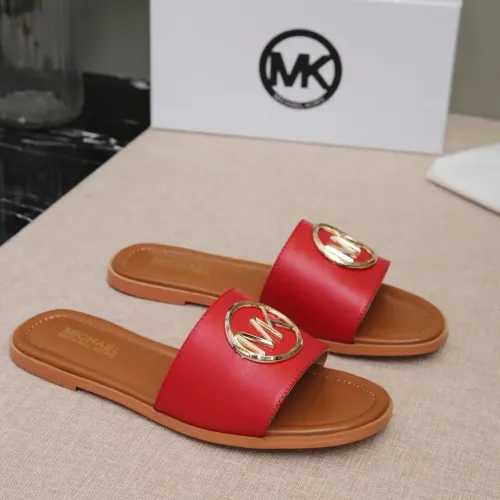 Replica Michael Kors Slippers For Women #1453525 $85.00 USD for Wholesale