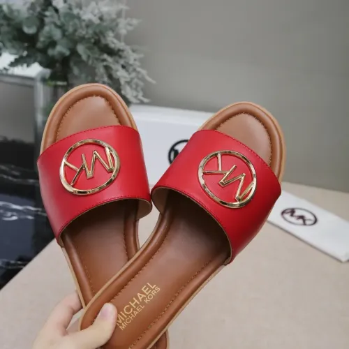 Replica Michael Kors Slippers For Women #1453525 $85.00 USD for Wholesale