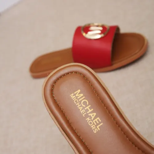 Replica Michael Kors Slippers For Women #1453525 $85.00 USD for Wholesale
