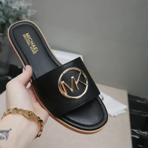 Replica Michael Kors Slippers For Women #1453526 $85.00 USD for Wholesale