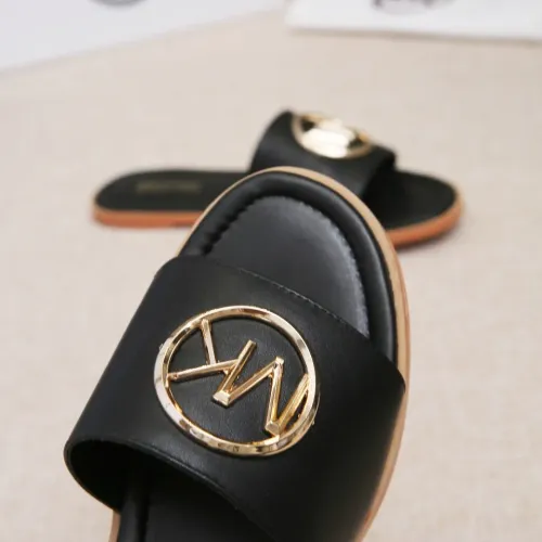 Replica Michael Kors Slippers For Women #1453526 $85.00 USD for Wholesale