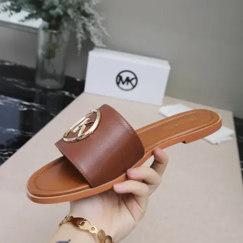 Replica Michael Kors Slippers For Women #1453527 $85.00 USD for Wholesale