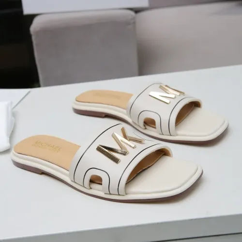 Replica Michael Kors Slippers For Women #1453528 $85.00 USD for Wholesale