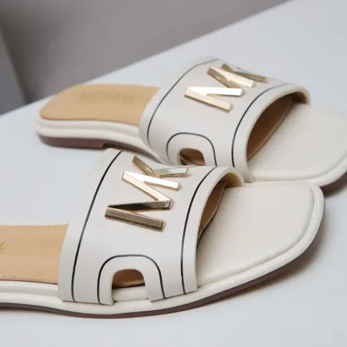 Replica Michael Kors Slippers For Women #1453528 $85.00 USD for Wholesale