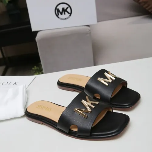 Replica Michael Kors Slippers For Women #1453529 $85.00 USD for Wholesale