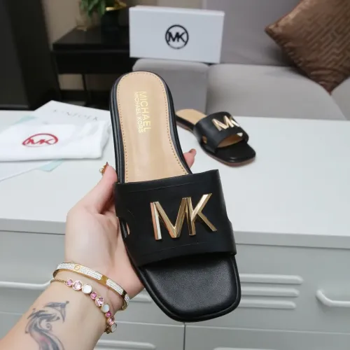Replica Michael Kors Slippers For Women #1453529 $85.00 USD for Wholesale