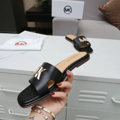 Replica Michael Kors Slippers For Women #1453529 $85.00 USD for Wholesale