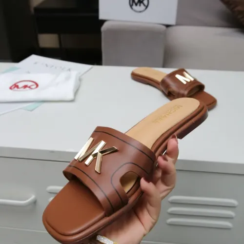 Replica Michael Kors Slippers For Women #1453530 $85.00 USD for Wholesale