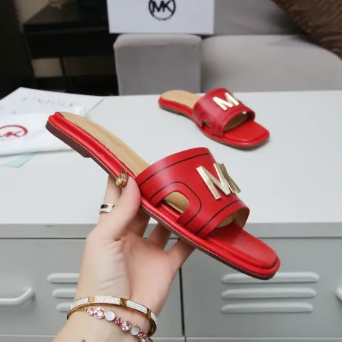 Replica Michael Kors Slippers For Women #1453531 $85.00 USD for Wholesale