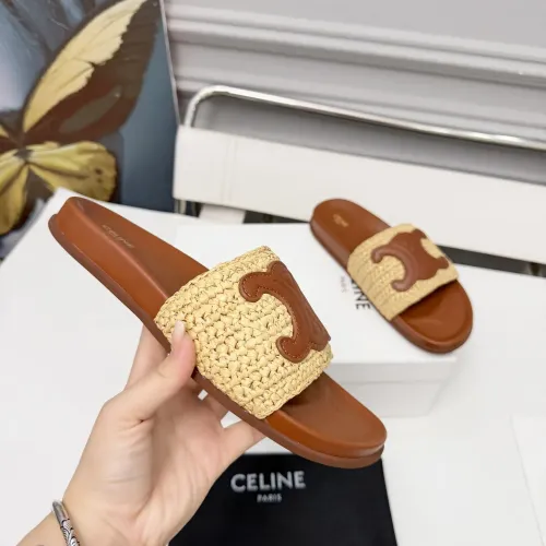 Replica Celine Slippers For Women #1453550 $80.00 USD for Wholesale