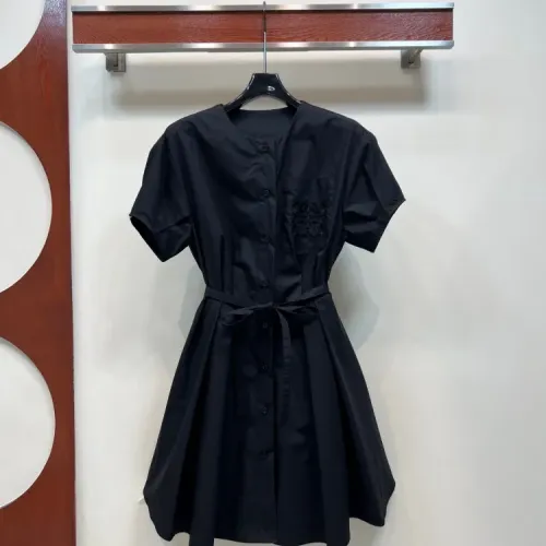 Cheap LOEWE Dresses Short Sleeved For Women #1453554, $$128.00 USD On LOEWE Dresses
