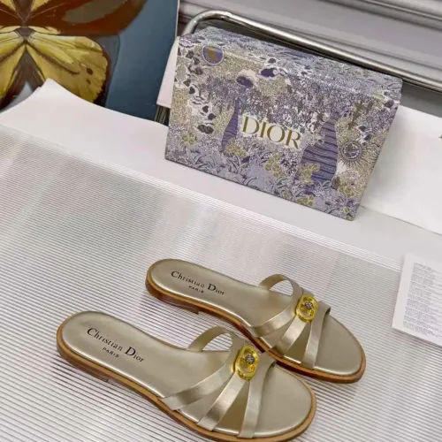 Replica Christian Dior Slippers For Women #1453561 $88.00 USD for Wholesale