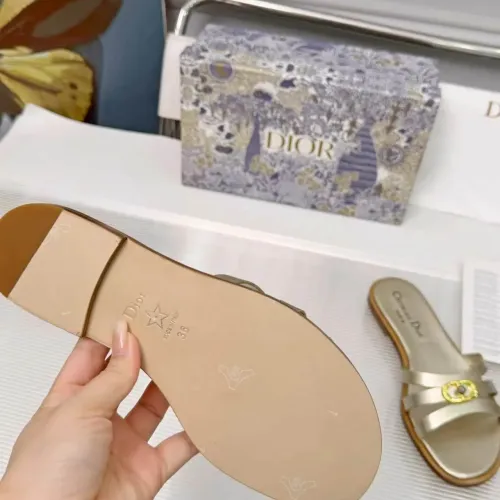 Replica Christian Dior Slippers For Women #1453561 $88.00 USD for Wholesale