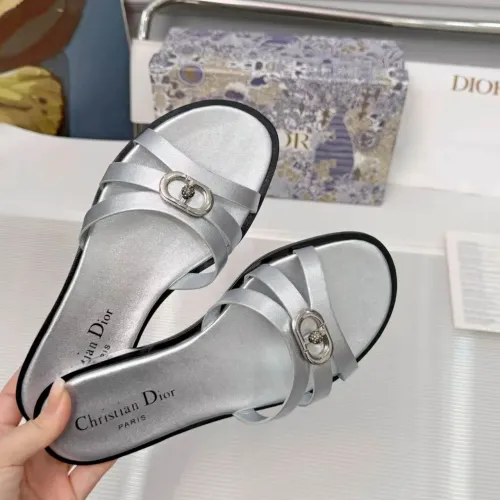 Replica Christian Dior Slippers For Women #1453562 $88.00 USD for Wholesale