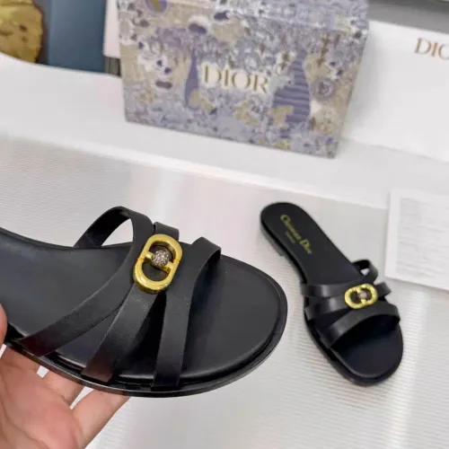 Replica Christian Dior Slippers For Women #1453563 $88.00 USD for Wholesale