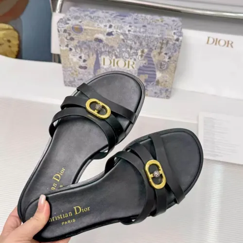 Replica Christian Dior Slippers For Women #1453563 $88.00 USD for Wholesale