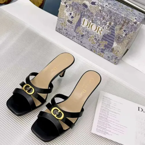 Replica Christian Dior Slippers For Women #1453566 $88.00 USD for Wholesale