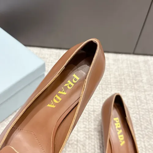 Replica Prada High-heeled Shoes For Women #1453592 $108.00 USD for Wholesale