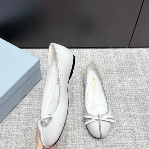 Replica Prada Flat Shoes For Women #1453594 $108.00 USD for Wholesale