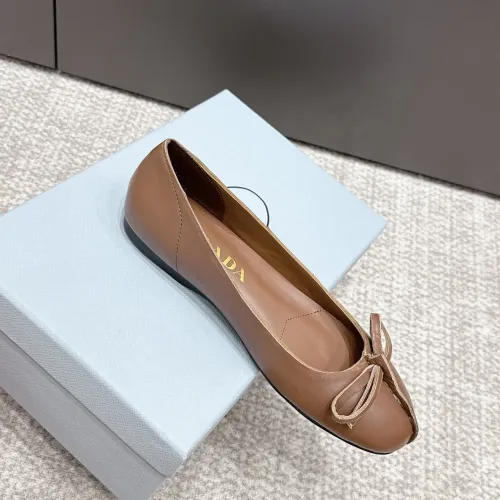 Replica Prada Flat Shoes For Women #1453595 $108.00 USD for Wholesale