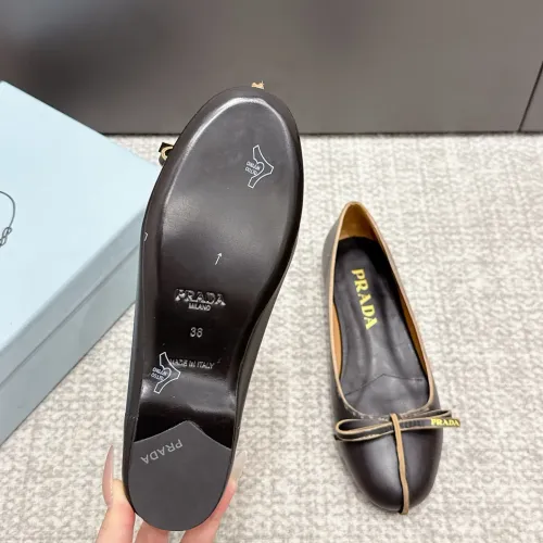 Replica Prada Flat Shoes For Women #1453596 $108.00 USD for Wholesale