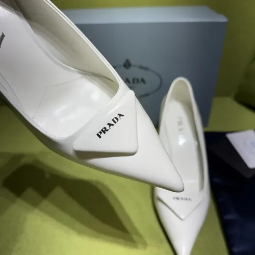 Replica Prada High-heeled Shoes For Women #1453625 $105.00 USD for Wholesale