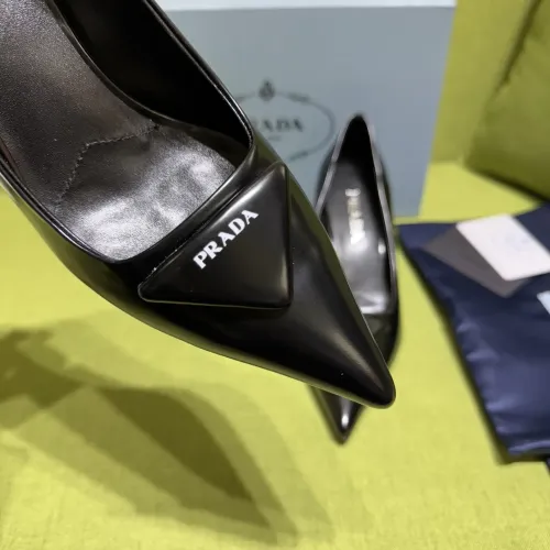 Replica Prada High-heeled Shoes For Women #1453626 $105.00 USD for Wholesale