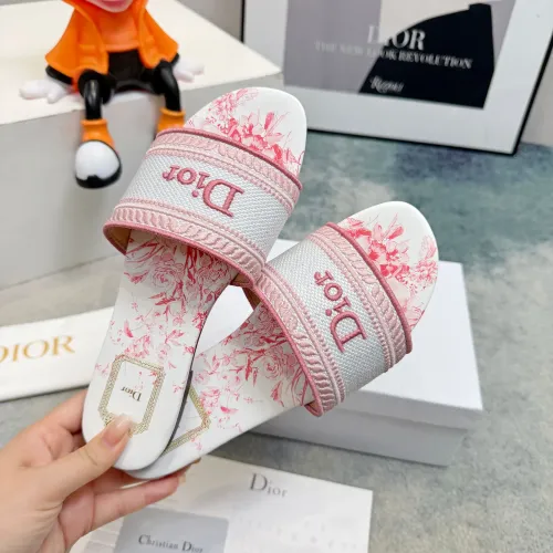 Replica Christian Dior Slippers For Women #1453654 $76.00 USD for Wholesale