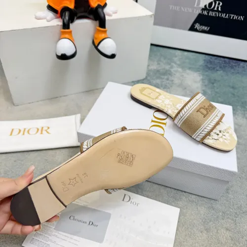 Replica Christian Dior Slippers For Women #1453657 $76.00 USD for Wholesale